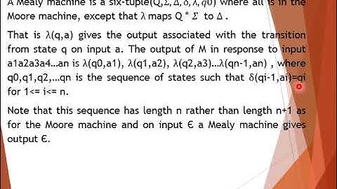 Finite Automata with Output