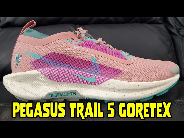 Nike Pegasus Trail 5 GTX South Kaibab Trail On Feet Review (FQ0908