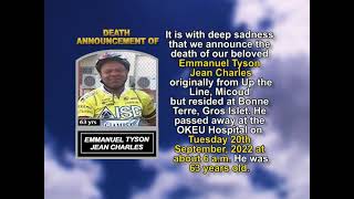 Emmanuel Tyson Jean Charles short