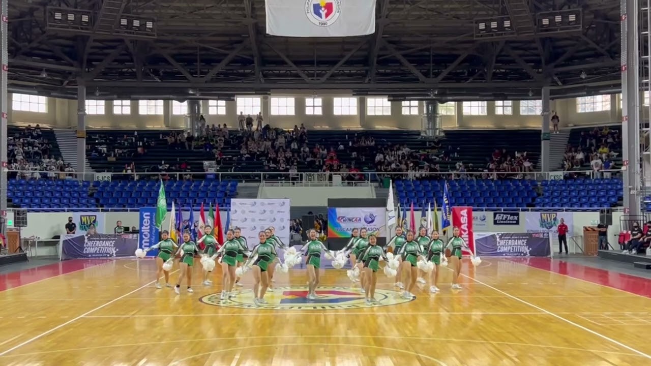 De La Salle Zobel 1st runner-up WNCAA53 Cheerdance Jrs Division- YOU.Ph