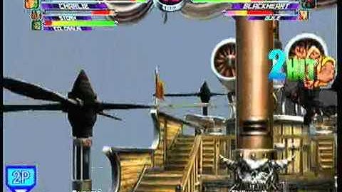 MvC2 Online (360): Brett (Cha/Storm/Col) vs Thillygewth (Gui/Doom/BH) 1 .:6.2.10:.