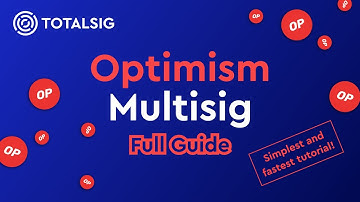 Create #Optimism #MultiSig wallet with TotalSig! No smart contracts