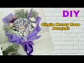 How to Wrap Single Money Rose Bouquet