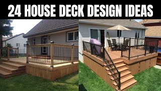 24 Deck Design Ideas || J4 Vlogs