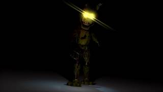 (Fnaf speedart c4d)salvage springtrap