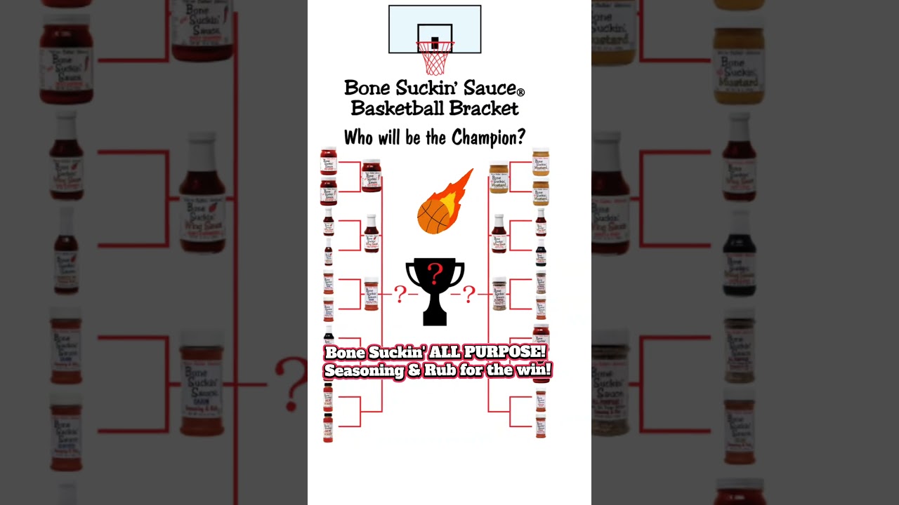 Bone Suckin'® ALL PURPOSE! Seasoning & Rub just DOMINATED the Bracket Battle! 🏀💥