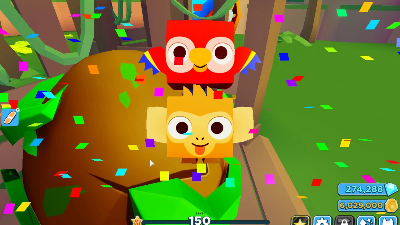 Pet Simulator 2 Level 150 & Spending 10M Coins For Jungle EGG!! YouTube