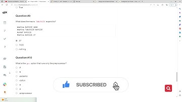 0x0D. C - Preprocessor Quiz questions