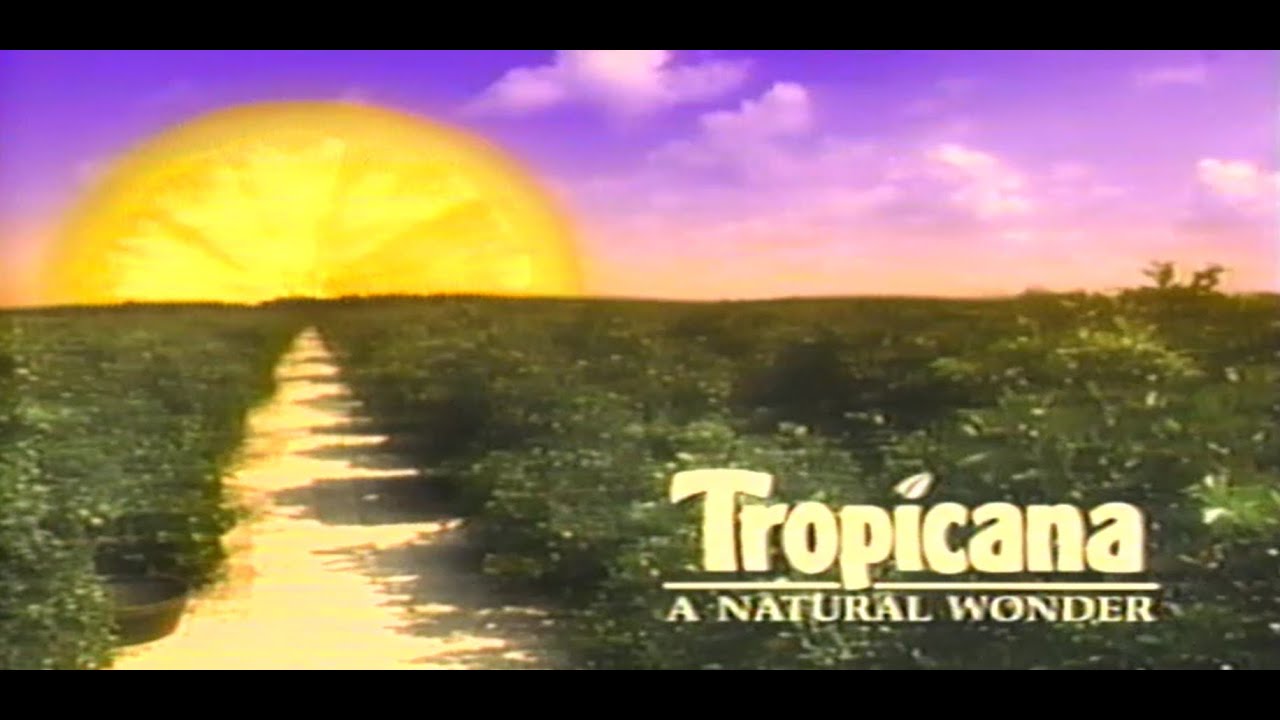 Tropicana Pure Premium Orange Juice TV Commercial (November 1995)