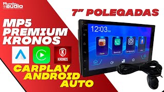 Mp5 Kronos Premium com Carplay e Androiauto Melhor Qualidade