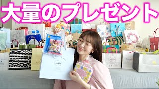 【大量開封】Yunth伊勢丹 POP UPで大量にいただいたプレゼントを全て開封します！！