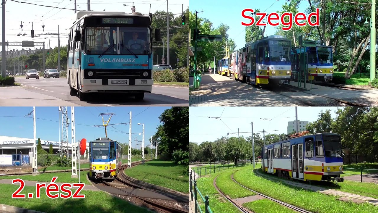 TOVÁBBI ÉRDEKESSÉGEK Szegeden! IKARUS 260, Harmónikás Tátra és a 3F villamosvonal....