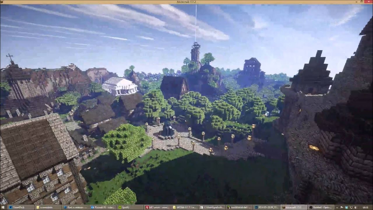 minecraft medieval mansion schematic