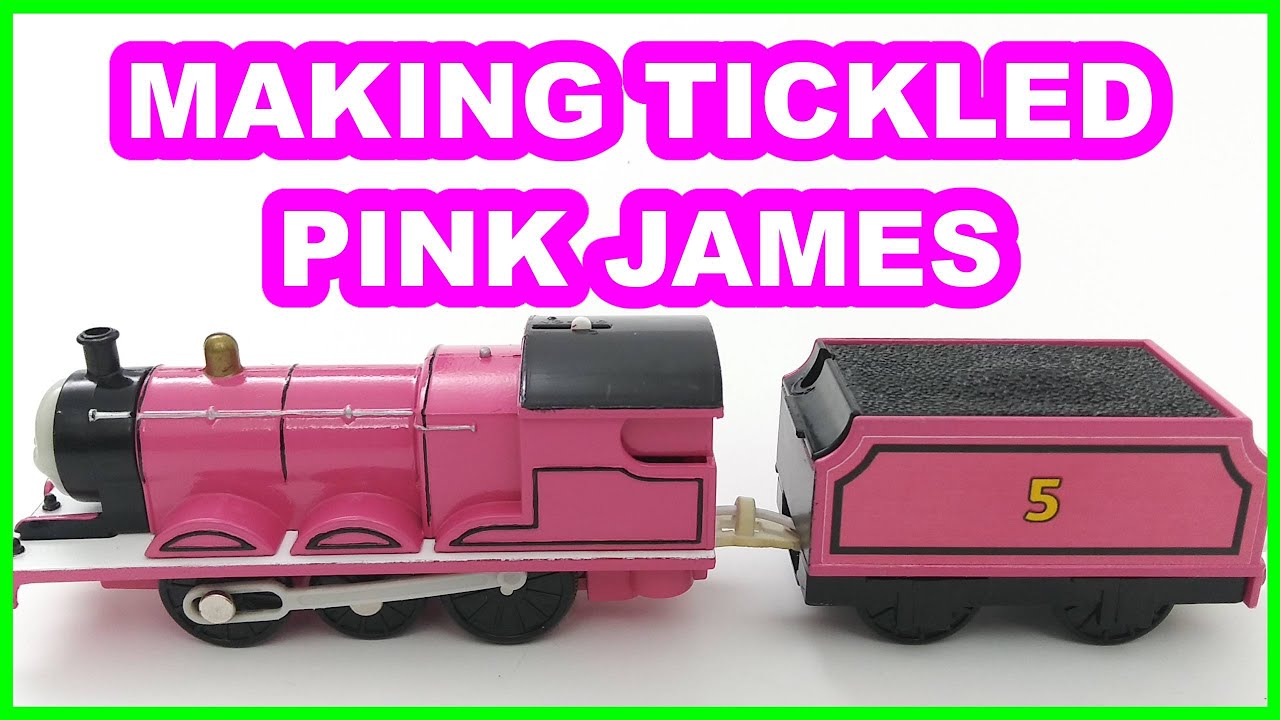 Thomas & friends Trackmaster Making custom undercoat pink Thomas