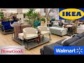 IKEA HOMEGOODS WALMART FURNITURE SOFAS ARMCHAIRS TABLES SHOP WITH ME SHOPPING STORE WALK THROUGH