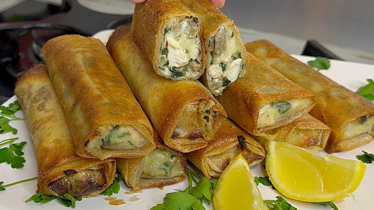 Сливочный и хрустящий в каждом кусочке! Неотразимые куриные кирпичики с соусом бешамель! 🤩