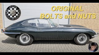 Jaguar E Type the original and why the correct bolts and nuts do matter Jaguar E Type Screwdriver