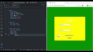 Build a Beautiful Glass Login Form with HTML &amp; CSS | Beginner Project  #2nd projec