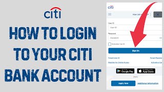 How To Login To Your Citibank Account ?? #quickguide