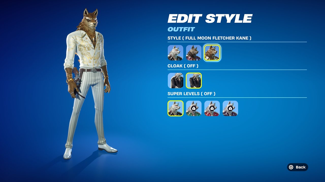 New Skin Fletcher Kane White Fortnite Battle Pass Gameplay | PS5 Fortnite [4K]