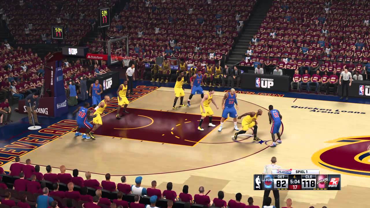 NBA PLAYOFFSPS4 NBA 1.Round 2017 Detroit Pistons Cleveland