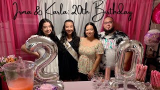 Happy 20th Birthday to my twin SISTERS 👯‍♀️