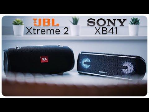Video: Tragbare Lautsprecher Von Sony: Kabellose Bluetooth-Lautsprecher SRS-XB41 Mit Leichter Musik Und Anderen Tragbaren Lautsprechern