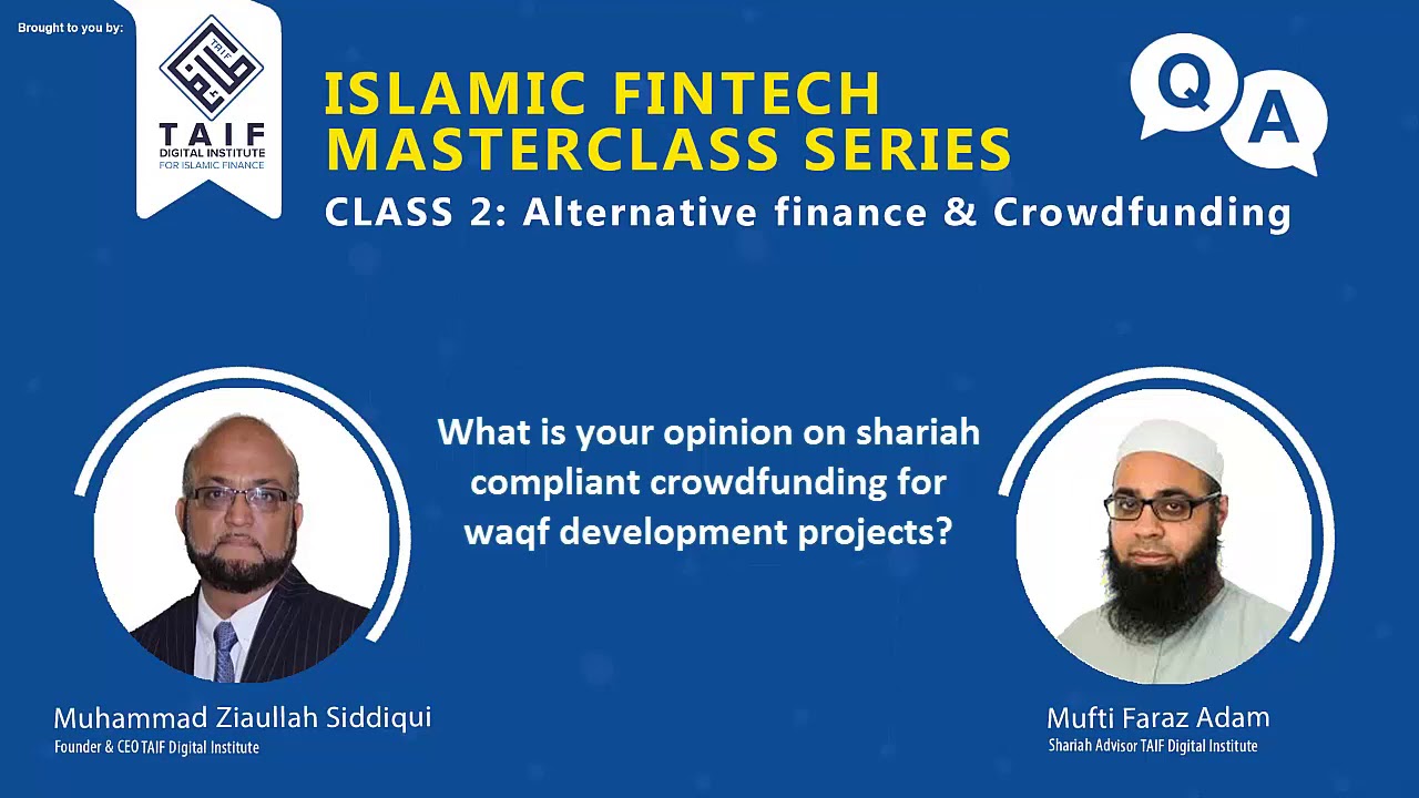What is your opinion on Shariah-compliant Crowdfunding for waqf development projects