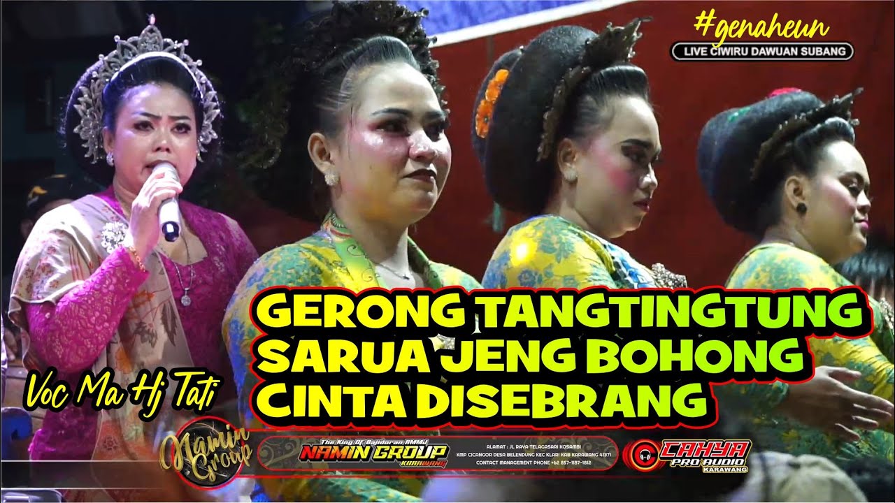 GERONG | TANGTINGTUNG | SARUA JEUNG BOHONG JAIPONGAN RMMJ NAMIN GROUP KARAWANG TERBARU