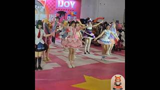When Cosplayers Hit the Dance Floor 🎶 #cosplay #anime #dance #jpop #コスプレ #角色扮演