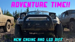 Off-Road Lifted Miata Test day!