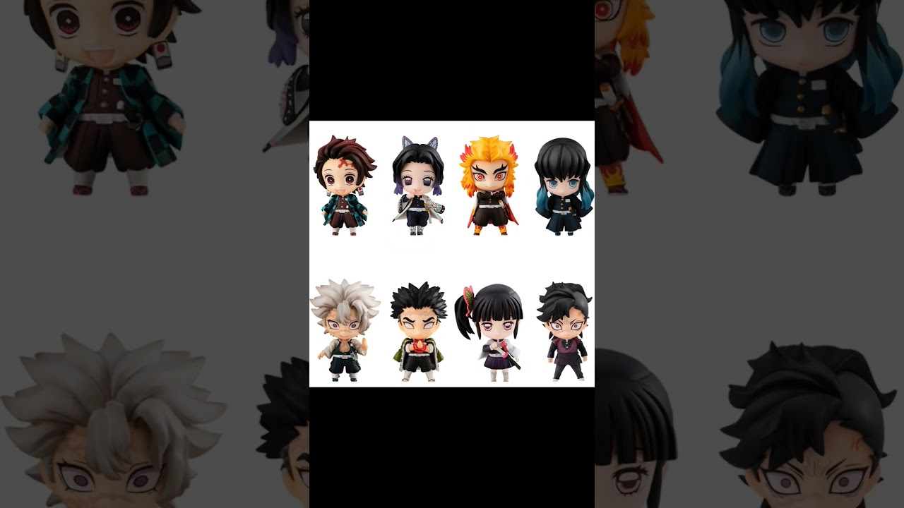 Demon Slayer Tanjiro and Friends Volume 2 Mascot Collection Mini-Figure Case of 8