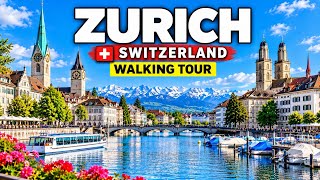 Zurich, Switzerland 🇨🇭 Walking Tour 4k | One of Europe's Most Beautiful Cities 2026