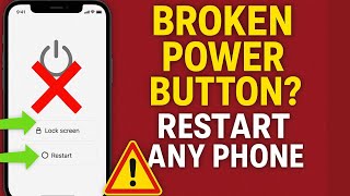 How to Restart Phone Without Power Button (Android & iPhone 2026)