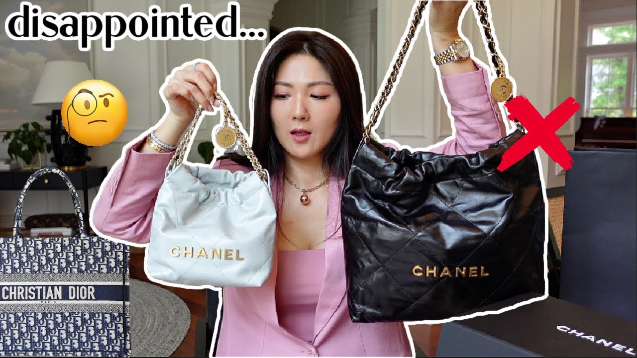 New CHANEL 22 Bag BREAKING 😮 Leather CRACKING & Other Flaws - An Honest  Review of the CHANEL 22 🤯🤯🤯 