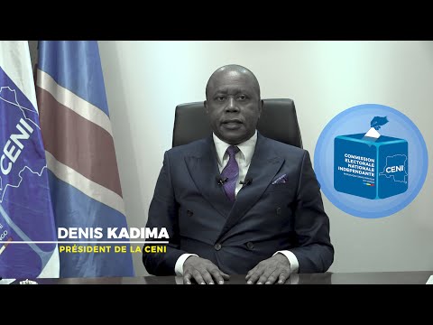 Message de voeux du Président de la CENI, Denis KADIMA KAZADI