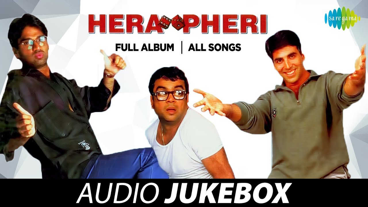 Hera Pheri  All Songs Playlist  Akshay Kumar  Suniel Shetty  Paresh Rawal  Tabu