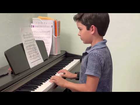 🎹 “Canon C” 🎹 - Pachelbel, Jeremiah 8yo - March 2022 🇺🇸