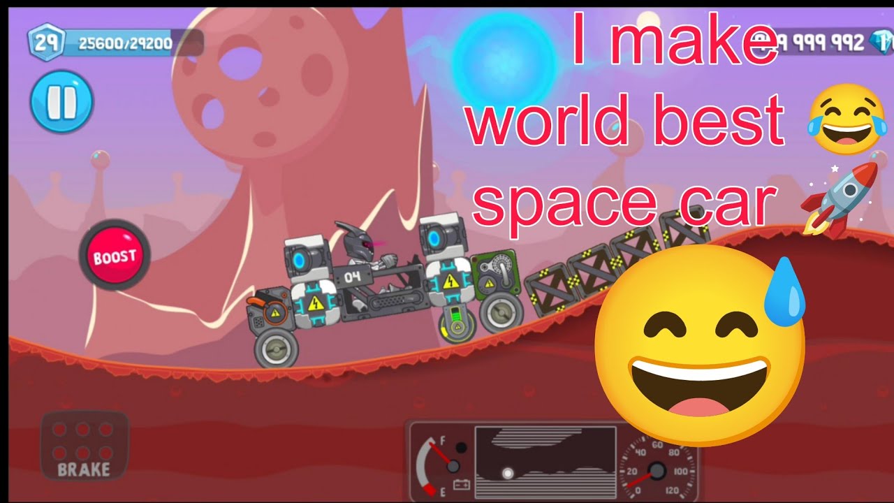 I make world best space 🚀 car Rovercraft game 🎯 gameplay 🔥 [1080P 60FPS]