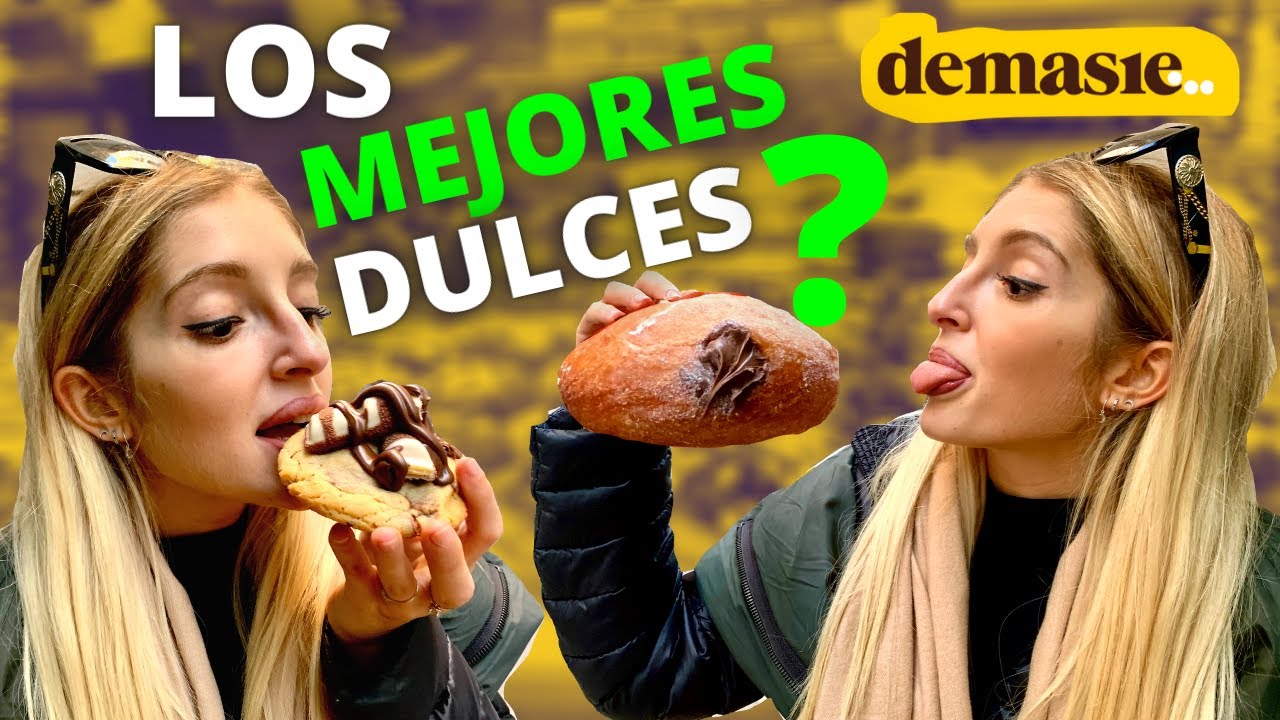 PRIMERA VEZ comiendo CINNAMON ROLL *sale mal* | Probando DULCES en BARCELONA