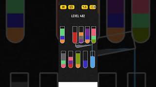 water sort puzzle - level 482