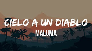 Maluma - Cielo a un Diablo (Letra/Lyrics) Resimi