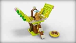 Lego Friends | 41017 | Squirrels Tree House | Lego 3D Review