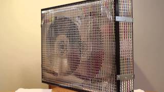 Second Wind -- Moire sculpture with reflective material - HI Res