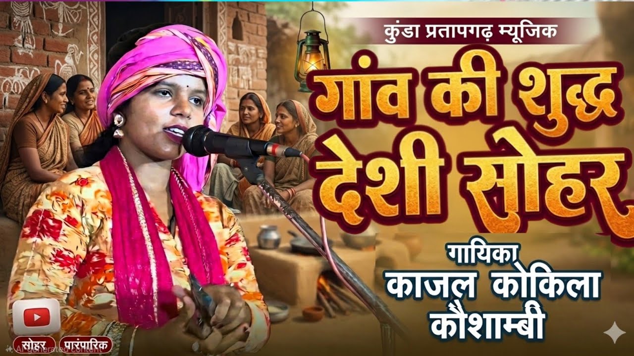 गाँव की शुद्ध #सोहर दादी मम्मी पहले गाती थी दबंग गायिका #काजल_कोकिला_कौशाम्बी #sohar #kajal_kokila