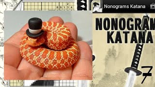 Slither away... 30x30 nonogram puzzle Episode #7 - Nonograms Katana - PuzzleStart screenshot 5
