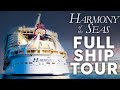 Harmony of the seas full ship tour 2023  ultimate cruise ship tour  public areas  royal caribbean