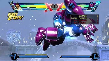 UMVC3 Ryu - Ryu Back Air Throw in Corner Concept