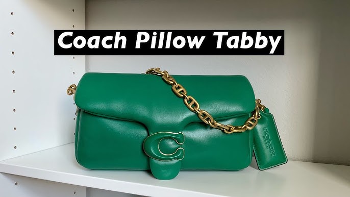 Coach Pillow Tabby Shoulder Bag 26 Taffy in Nappa/Smooth Leather with  Brass-tone - US