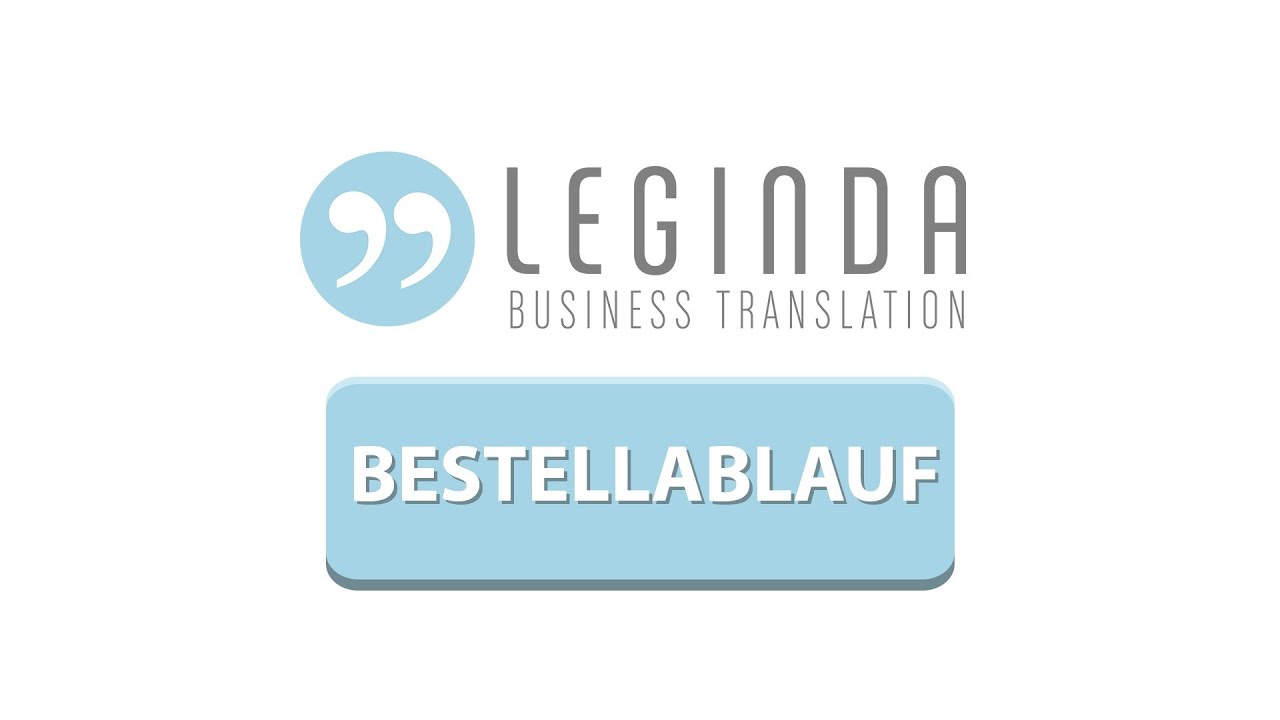 LEGINDA Bestellablauf